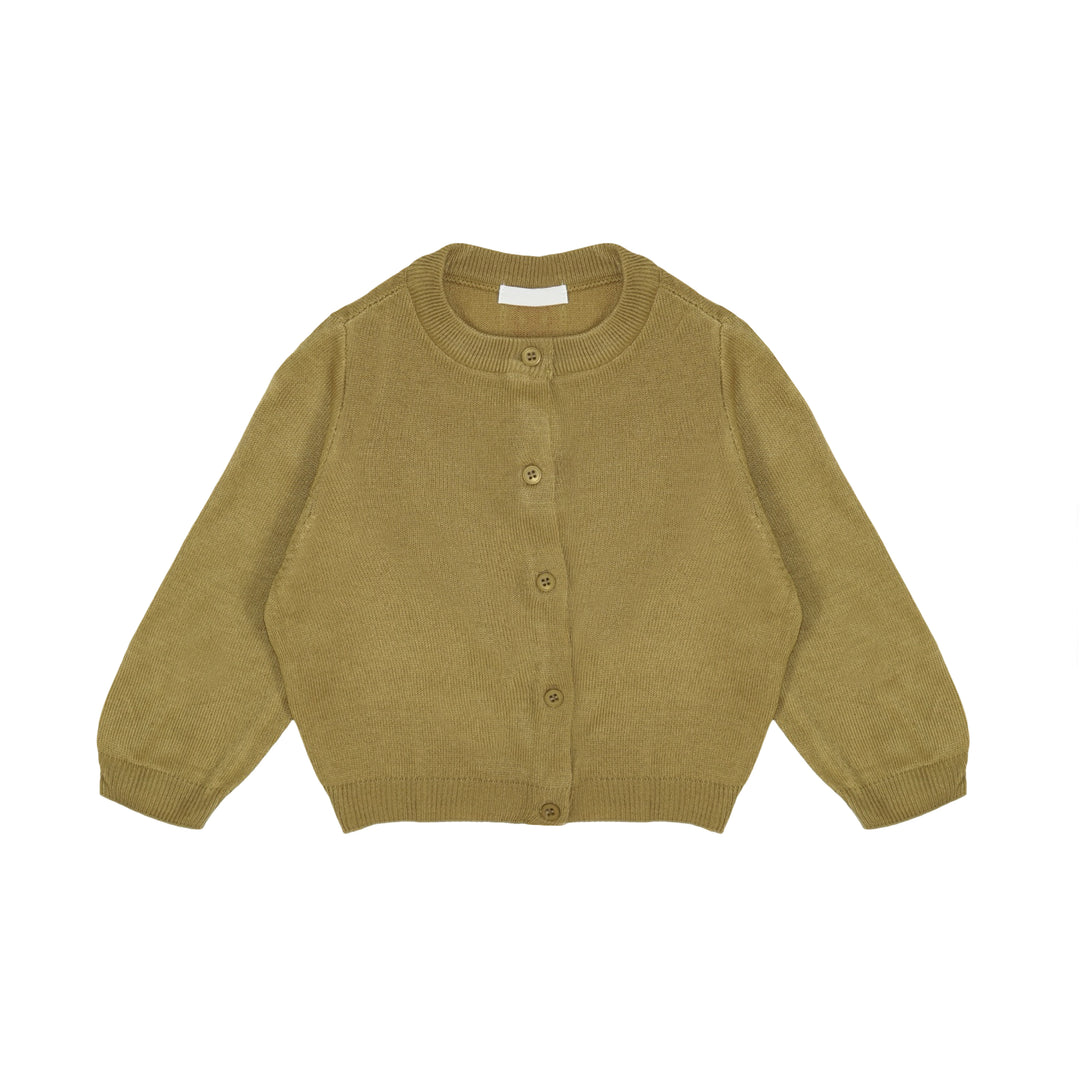 Base Cardigan Olive