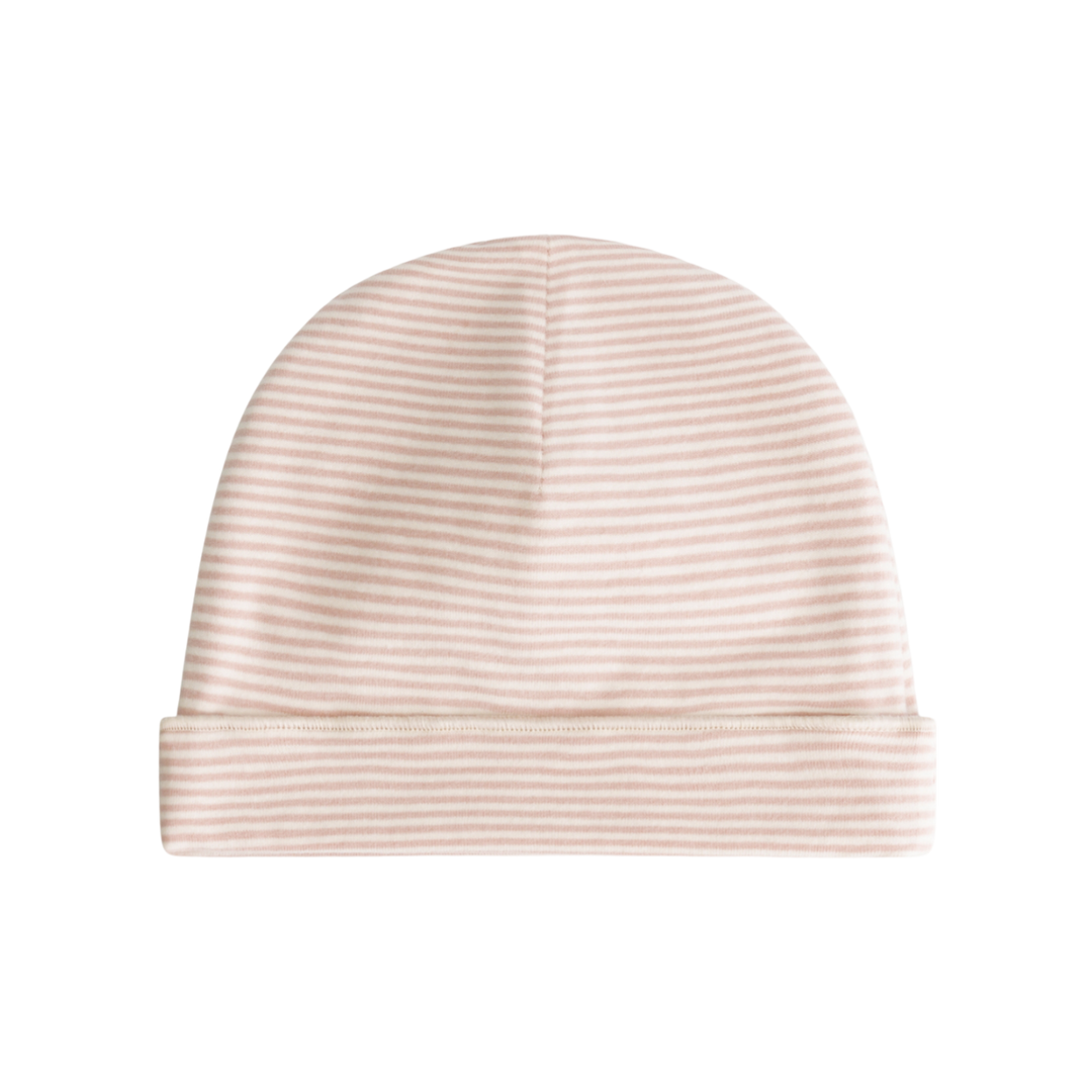 Gray Label Baby Beanie Faded Pink - Cream