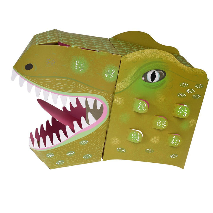 3D Cardboard Dinosaur Mask