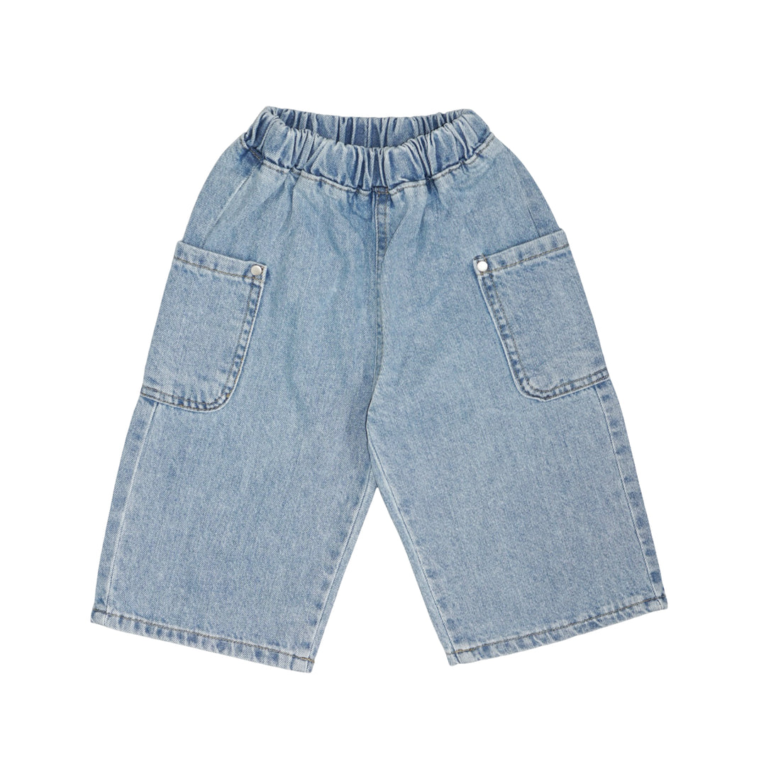 Pocket Denim Pants Light Wash