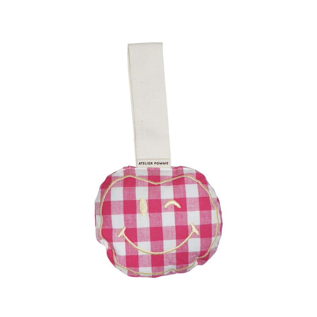 Apple of my Eye Pacifier Cuddle Bubblegum Check