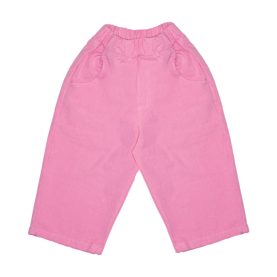 Bio Cotton Baggy Pants Pink
