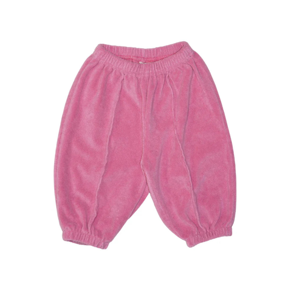 Terry Baby Pants Pink