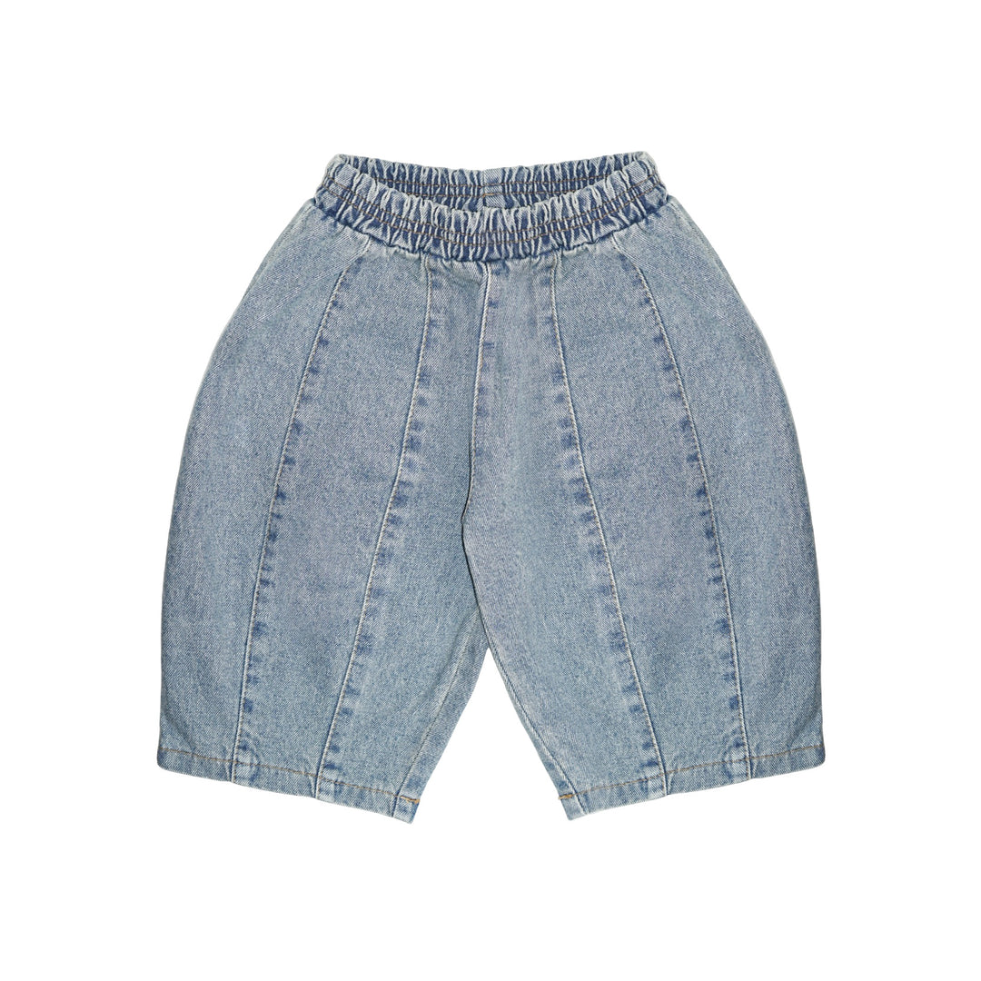 Barrel Denim Jeans Light Wash