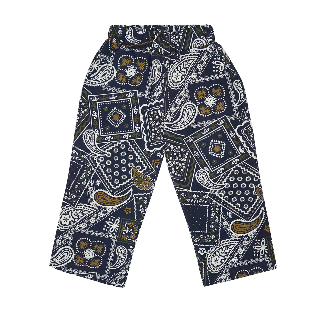 Paisley Pants Navy