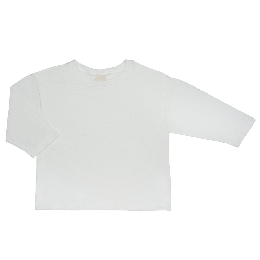 Loose Long Sleeve Shirt Ivory