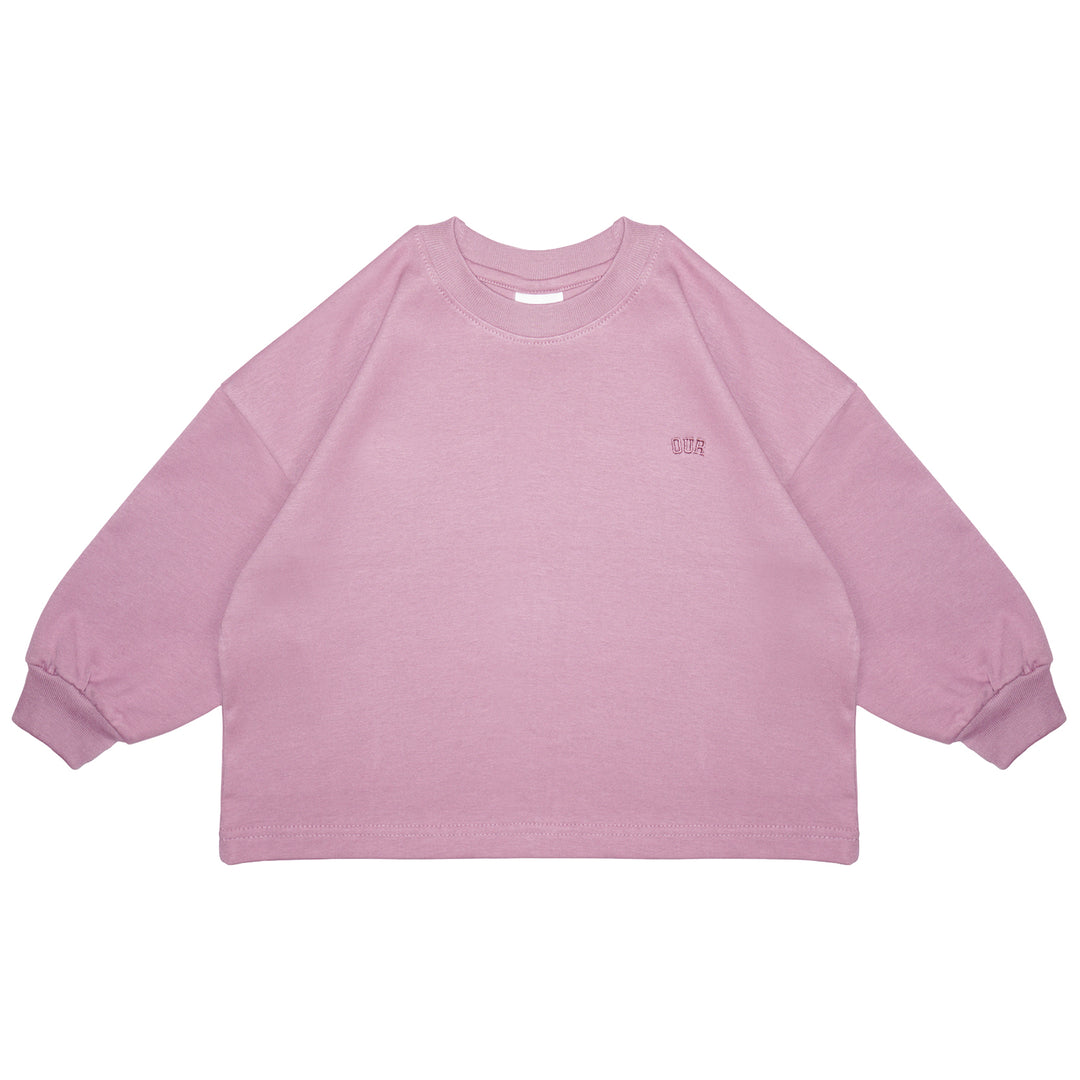 Oversized Long sleeve Shirt Pink