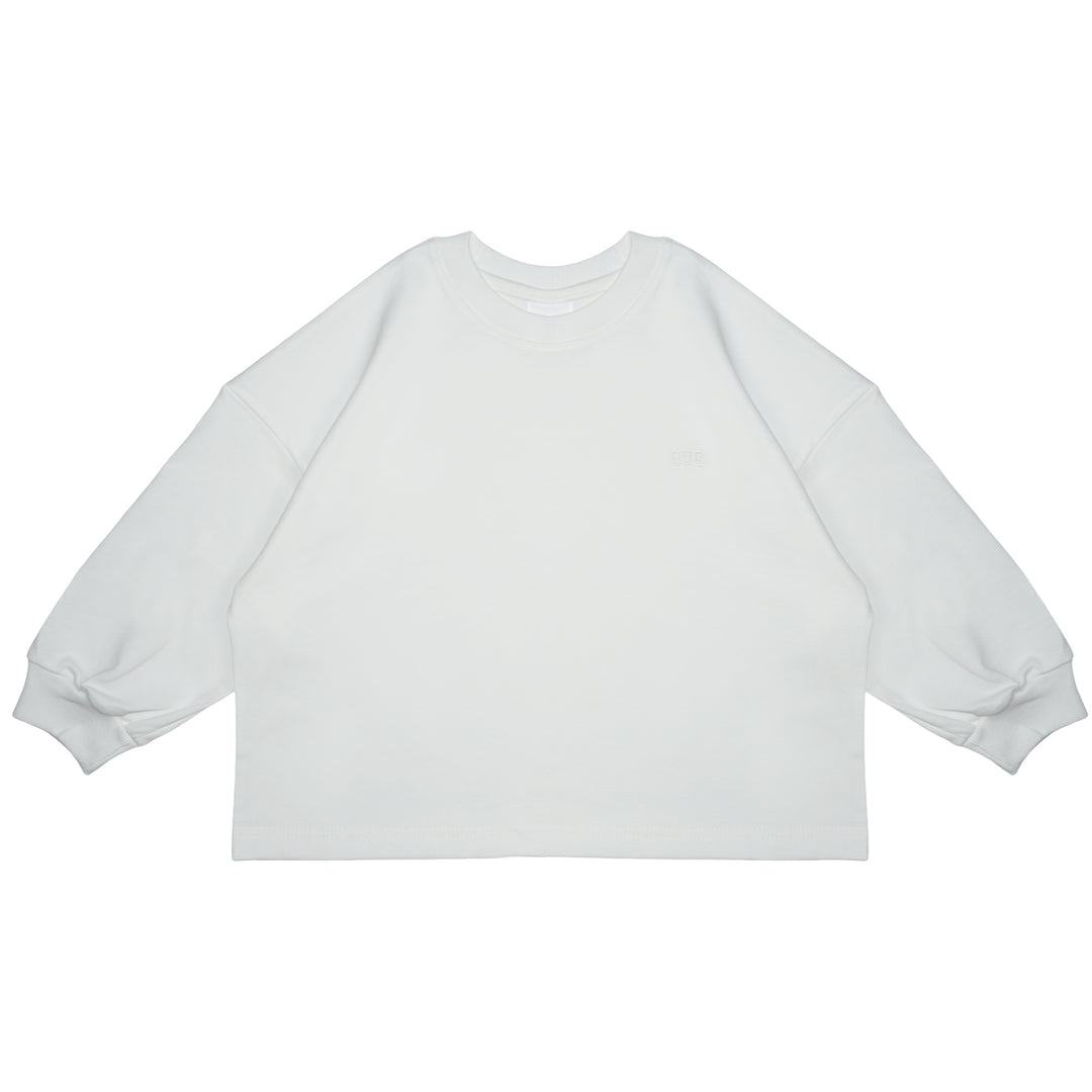 Oversized Long sleeve Shirt White