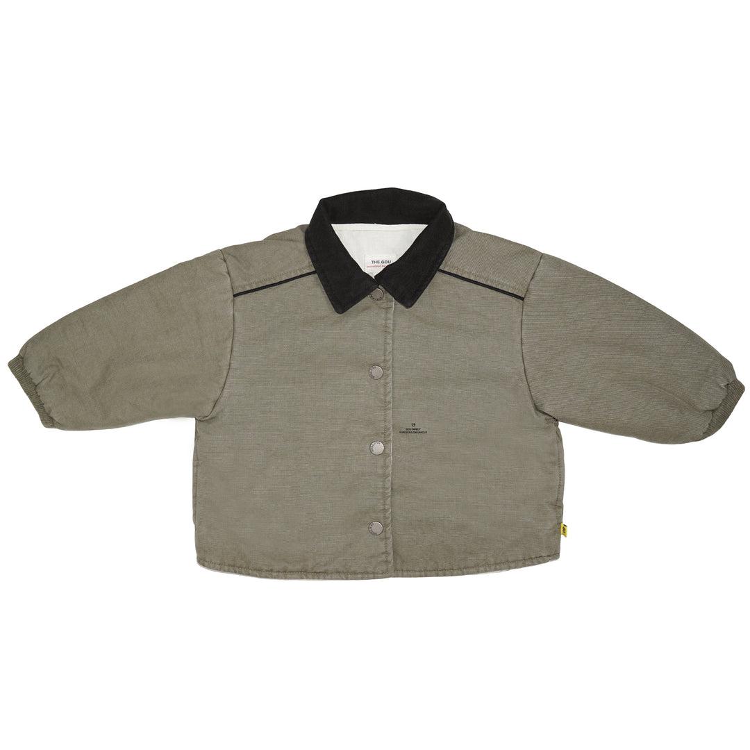 Padded Worker Jacket Khaki