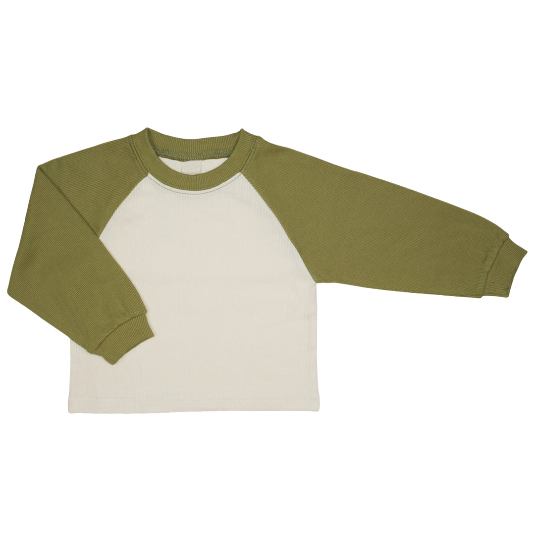 Raglan Baby Shirt Khaki