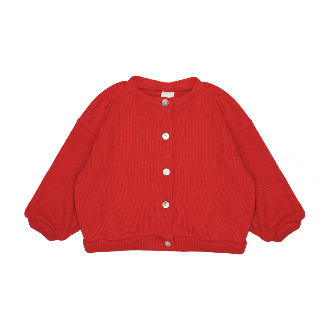Red Baby Cardigan