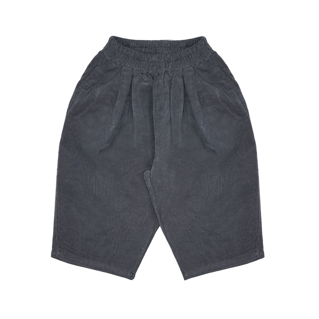Baggy Rib Pants Charcoal