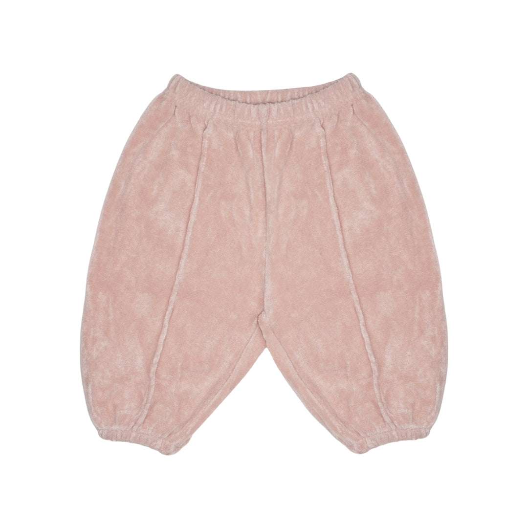 Terry Baby Pants Rose