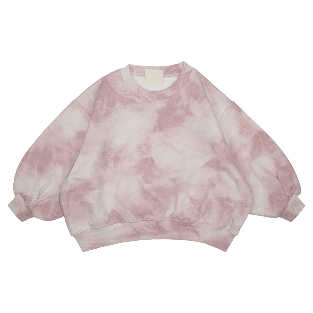 Watercolor Sweatshirt Pink