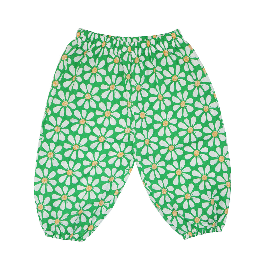 Flower Pants Green