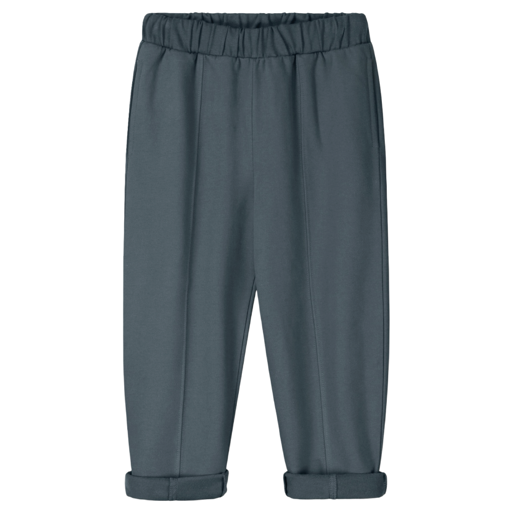 Gray Label Barrel Leg Joggers Blue Grey