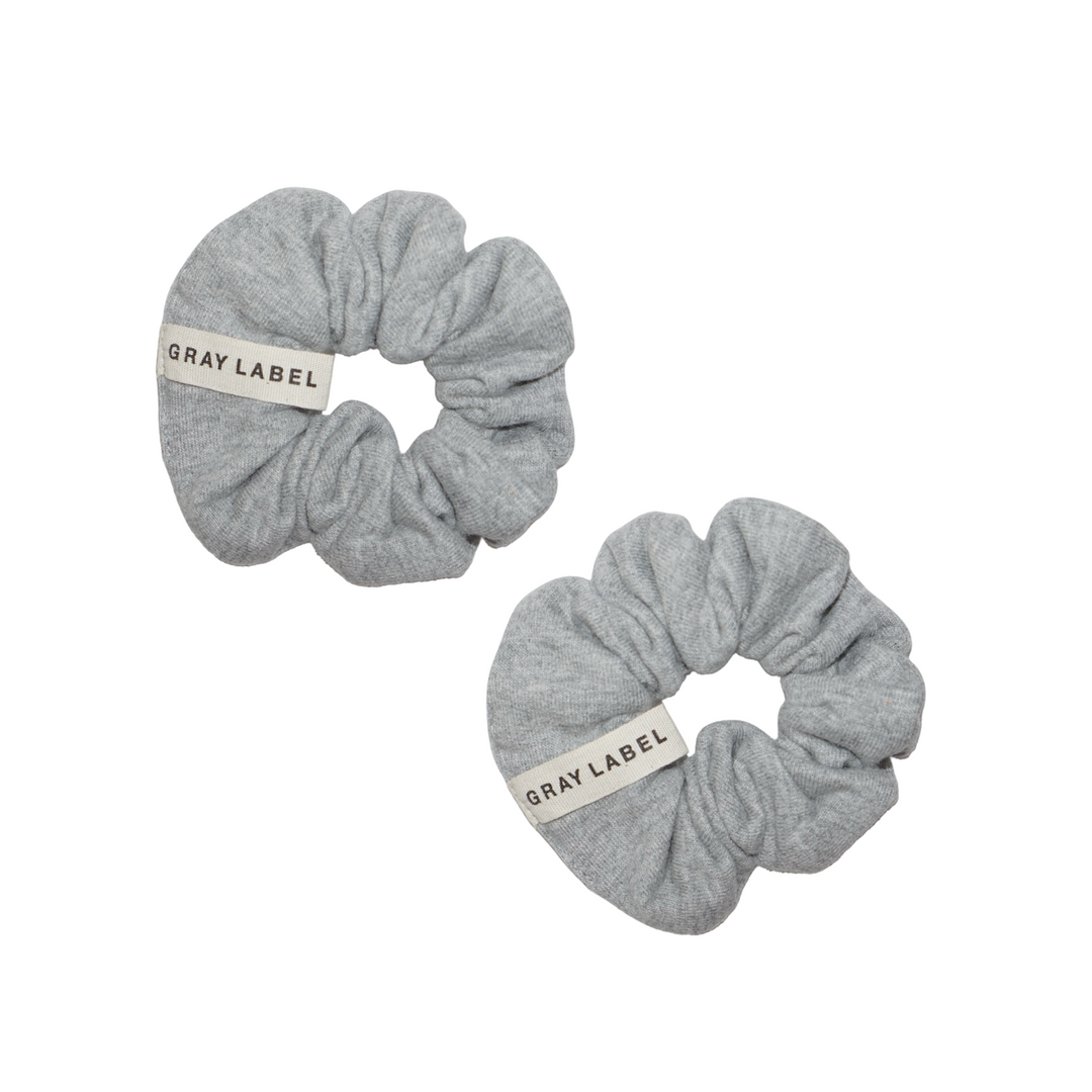 Gray Label Scrunchies 2 Pack Grey Melange