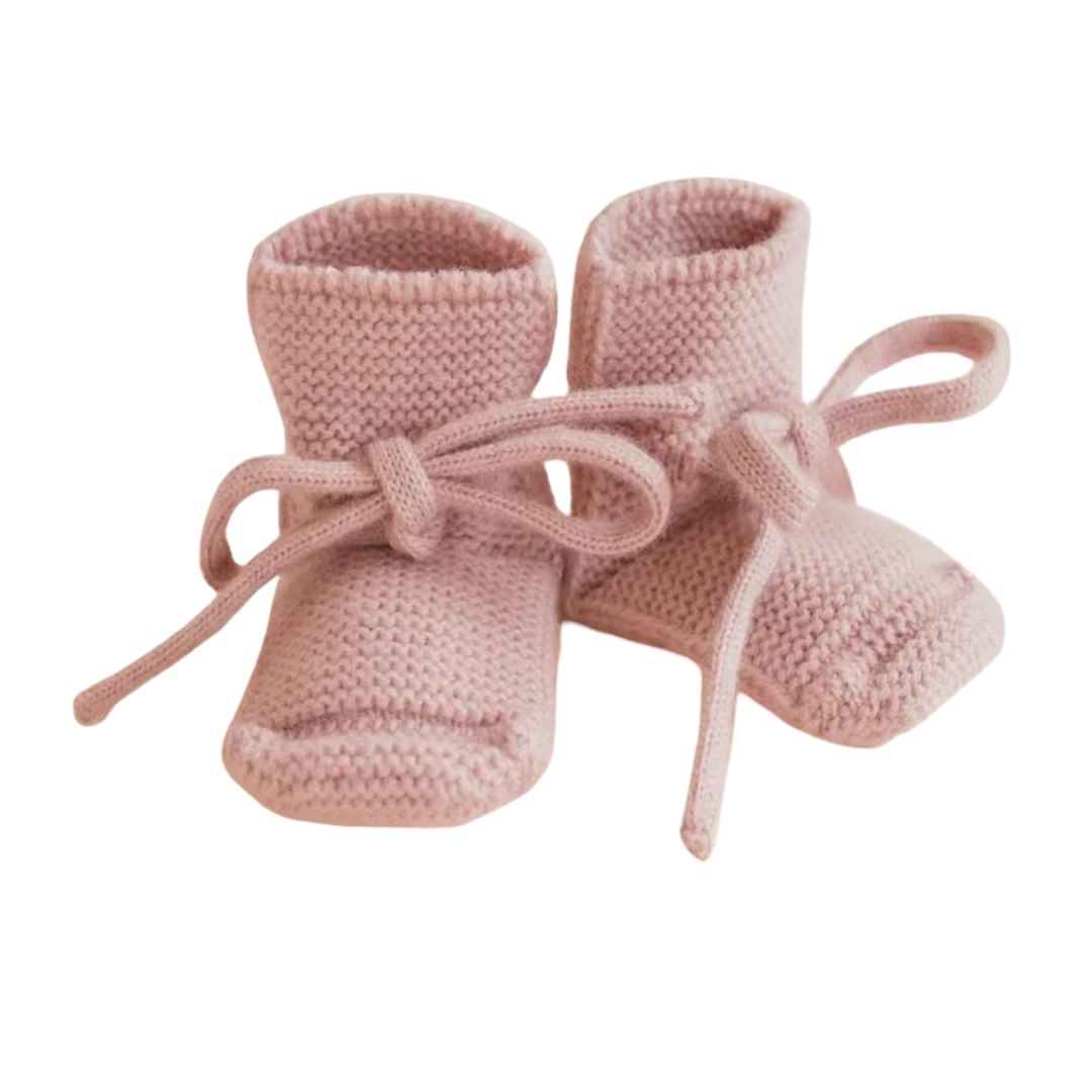 Hvid Booties Cotton Powder