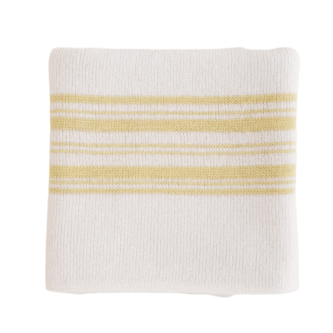 Hvid Blanket Gilbert Light Yellow - Hvid Blanket - Wool Blanket
