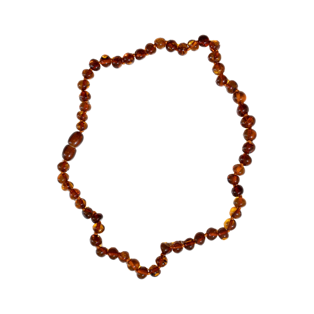 Nirrimis Amber Kids Necklace Caramel - La Gentile Store