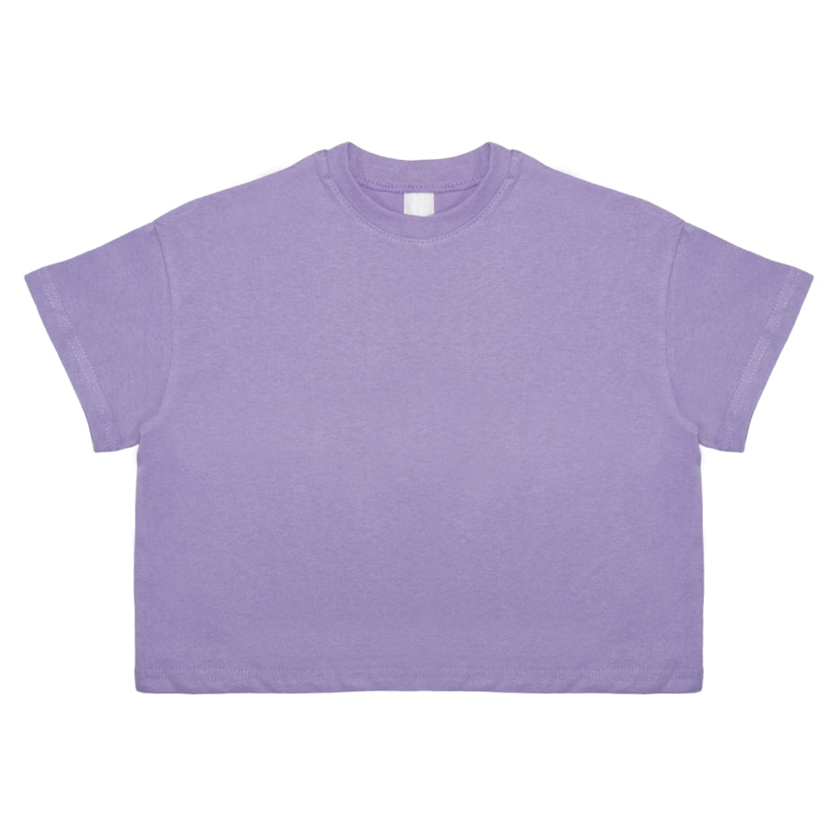 Summer Short Sleeve Tee Purple