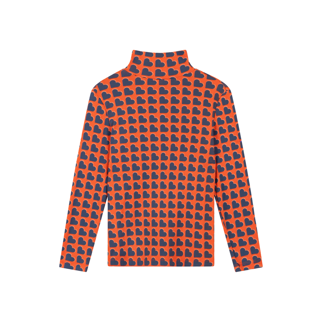 Repose Ams Hearts Turtle Neck