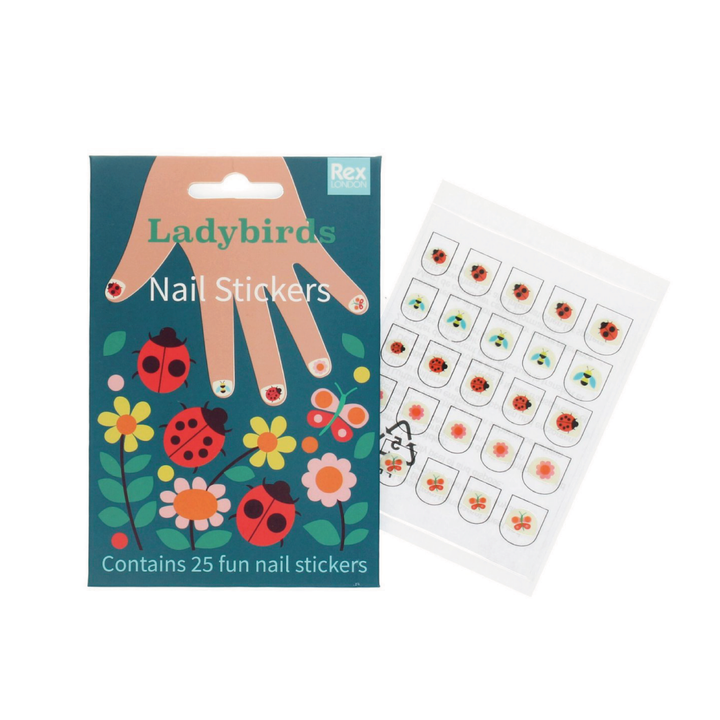 Nail Stickers Ladybird