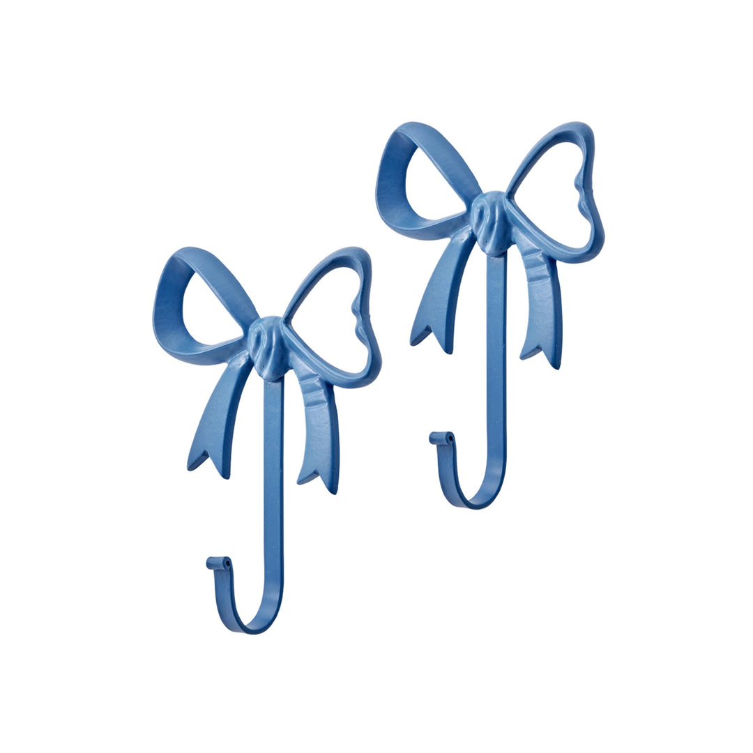Rice Bow Metal Wall Hook Blue - Set of 2