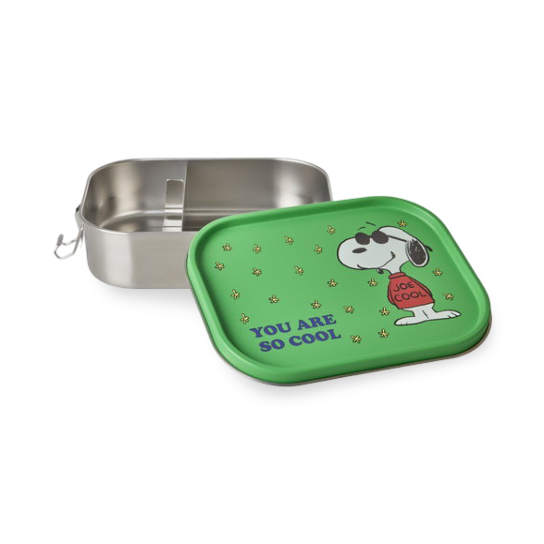 Rice Stainless Steel Snoopy Kids Lunchbox Yellow Green Blue Pink
