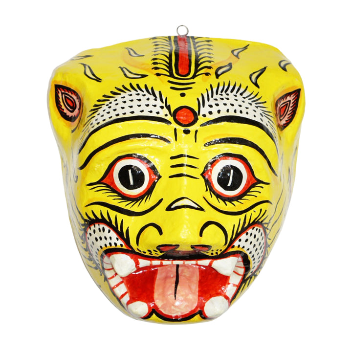 Sissel Edelbo Tiger Walk Mask Yellow Large