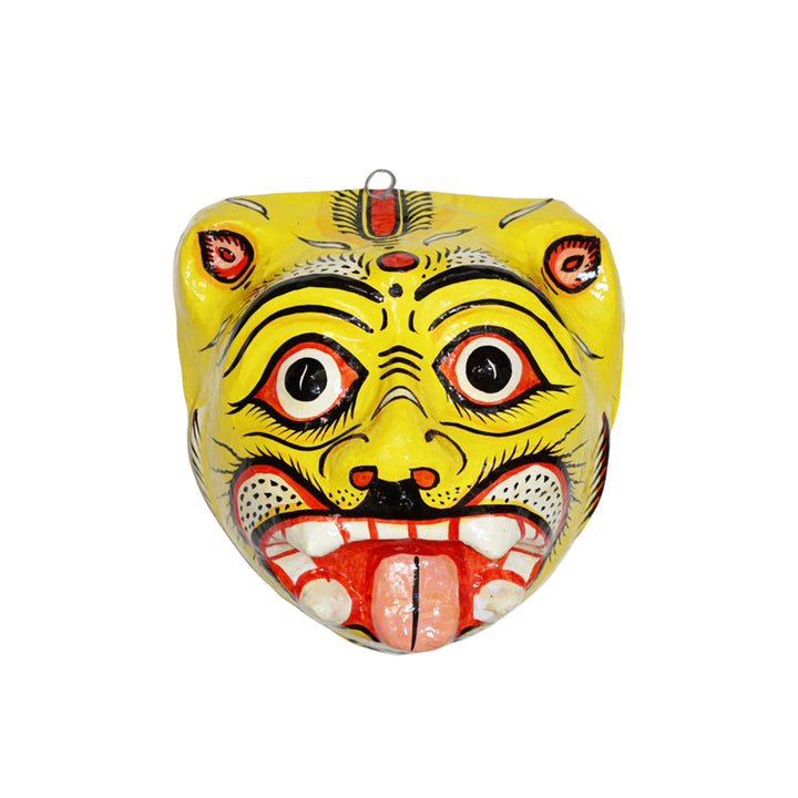 Sissel Edelbo Tiger Walk Mask Yellow Small