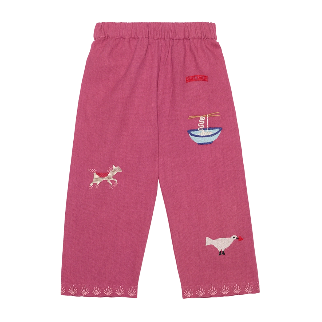 Sissel Mini Oda MINI Pants Violet | Organic Cotton – La Gentile Store