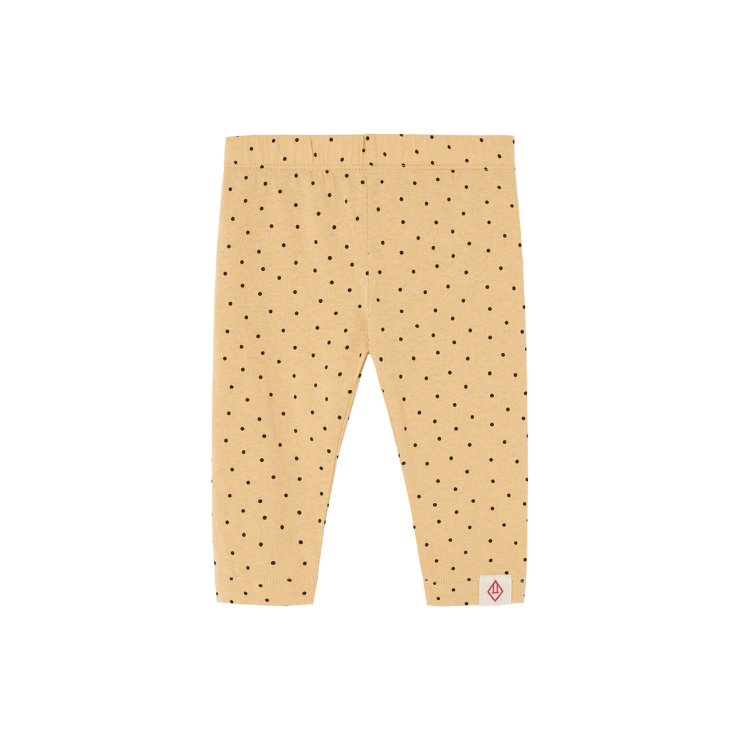 The Animals Observatory Penguin Baby Leggings Soft Brown