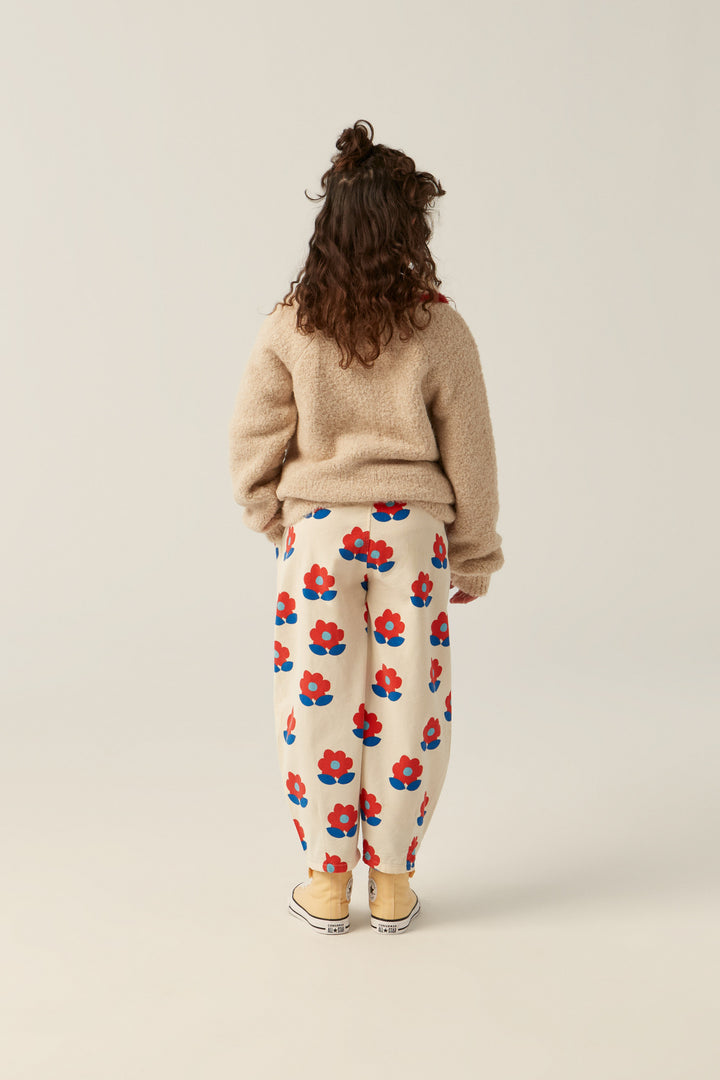 The Campamento Wool Squirrels Cardigan Ecru