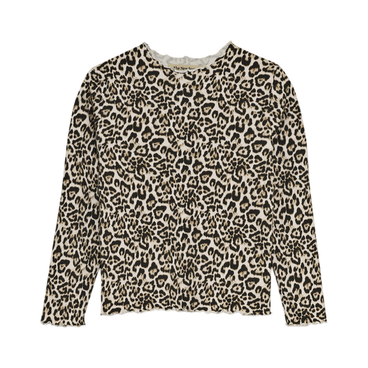 The New Society Leopard Print Long Sleeve Shirt