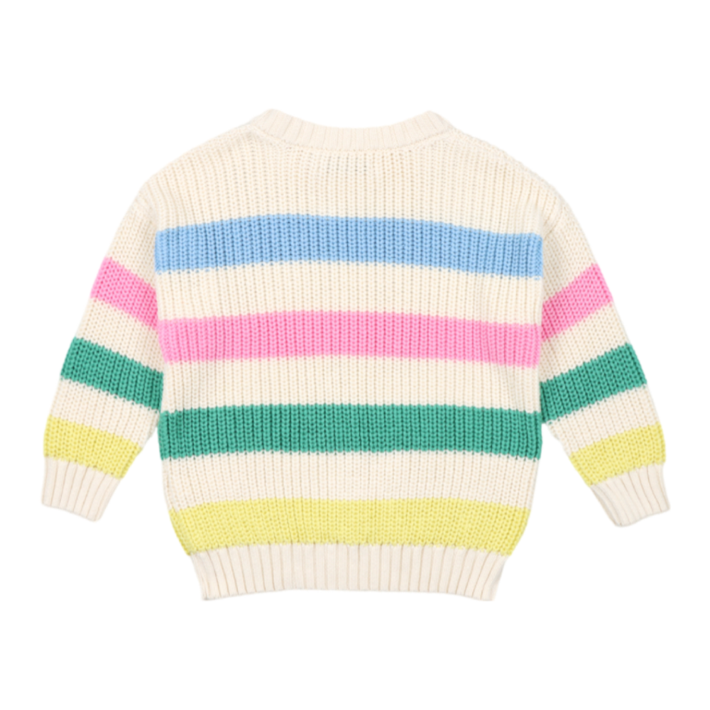 The New Society Leto Jumper Multicolor - La Gentile Store