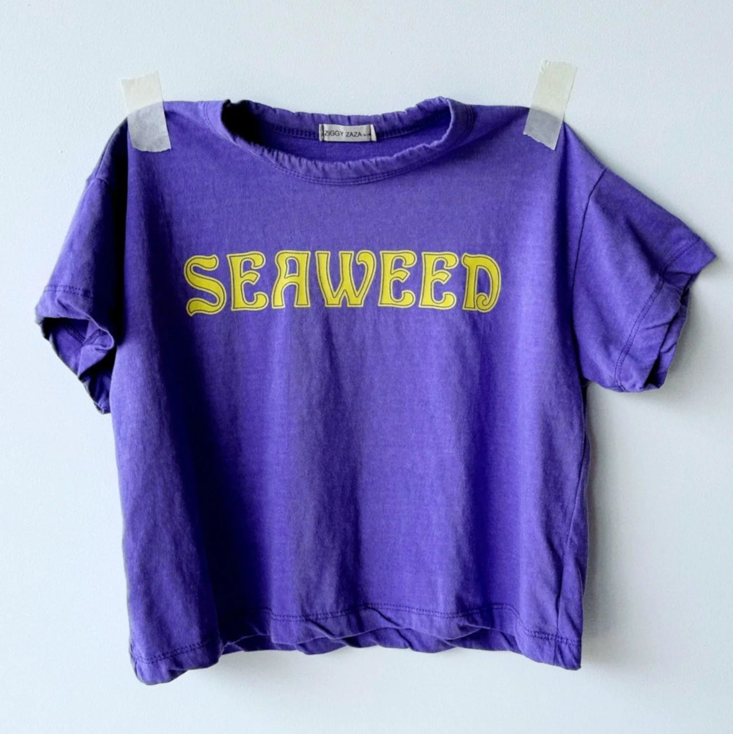 新品未使用 ziggy zaza tee Ziggy Zaza Seaweed Tee Violet – La Gentile Store