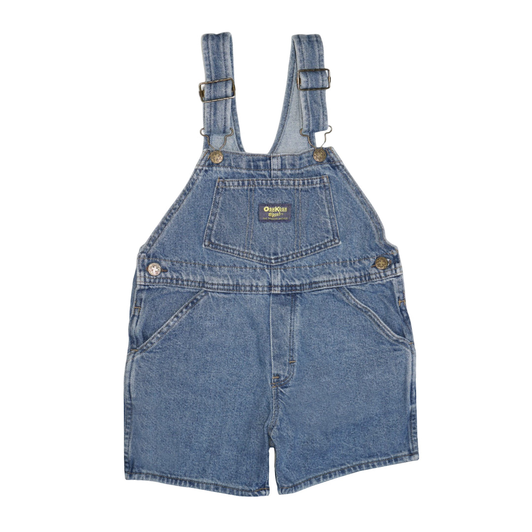 Vintage Oshkosh Denim Shortalls 6Y