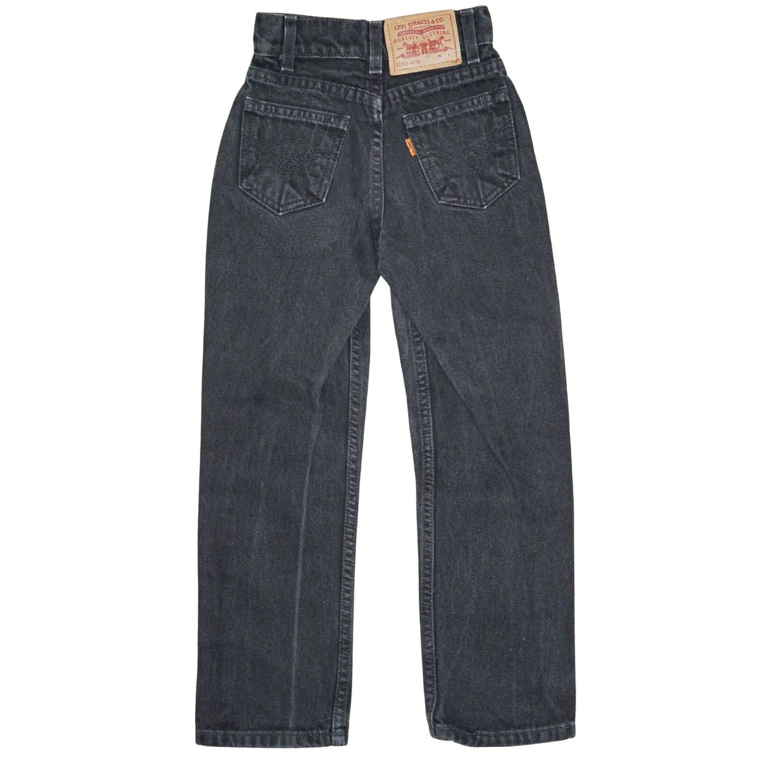 Vintage Levi's Jeans Washed Black Orange Tab 6X - La Gentile Store