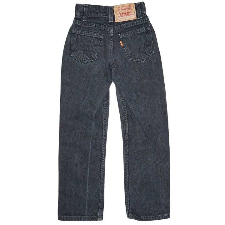 Vintage Levi's Jeans Washed Black Orange Tab 6X - La Gentile Store