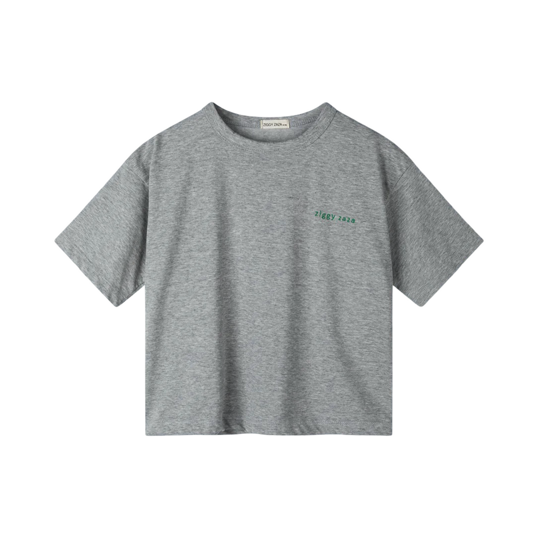 Ziggy Zaza Base Tee Grey Marle
