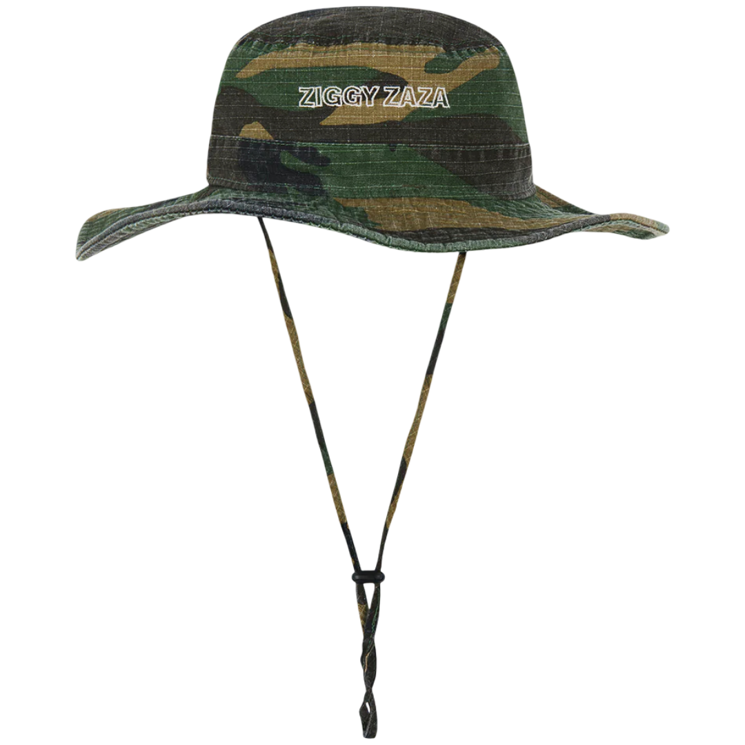 Ziggy Zaza Scout Hat Green Camo – La Gentile Store