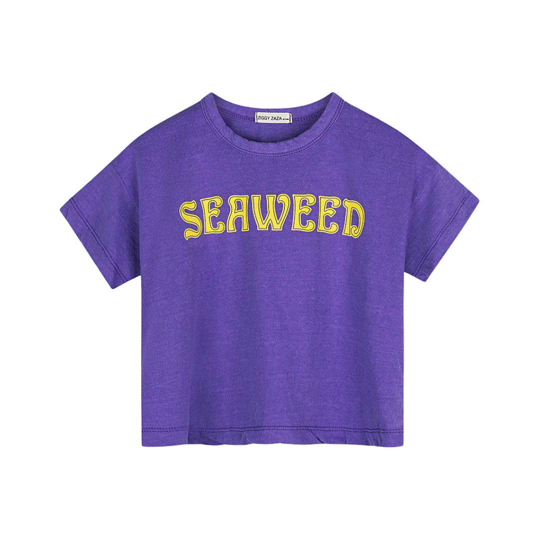 Ziggy Zaza Seaweed Tee Violet – La Gentile Store