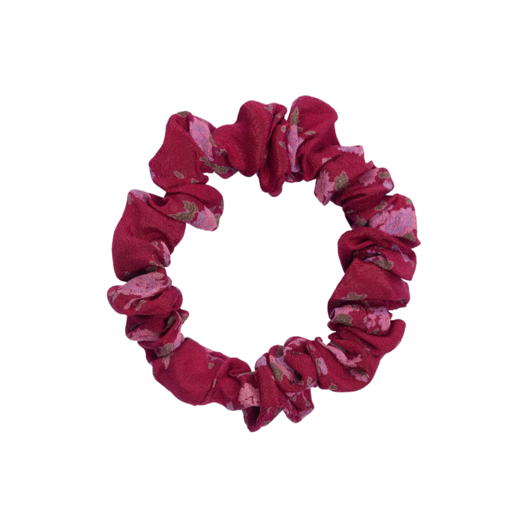Sissel Edelbo Gia Silk Scrunchie Fucshia