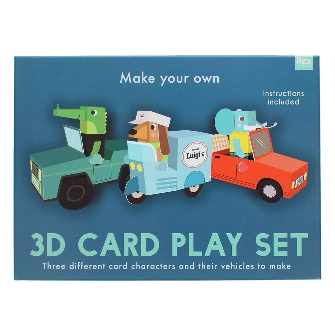 3D Craft Playset - Cars