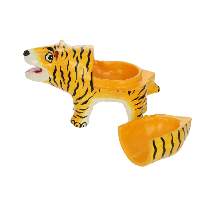 Papier-mâché Tiger Box
