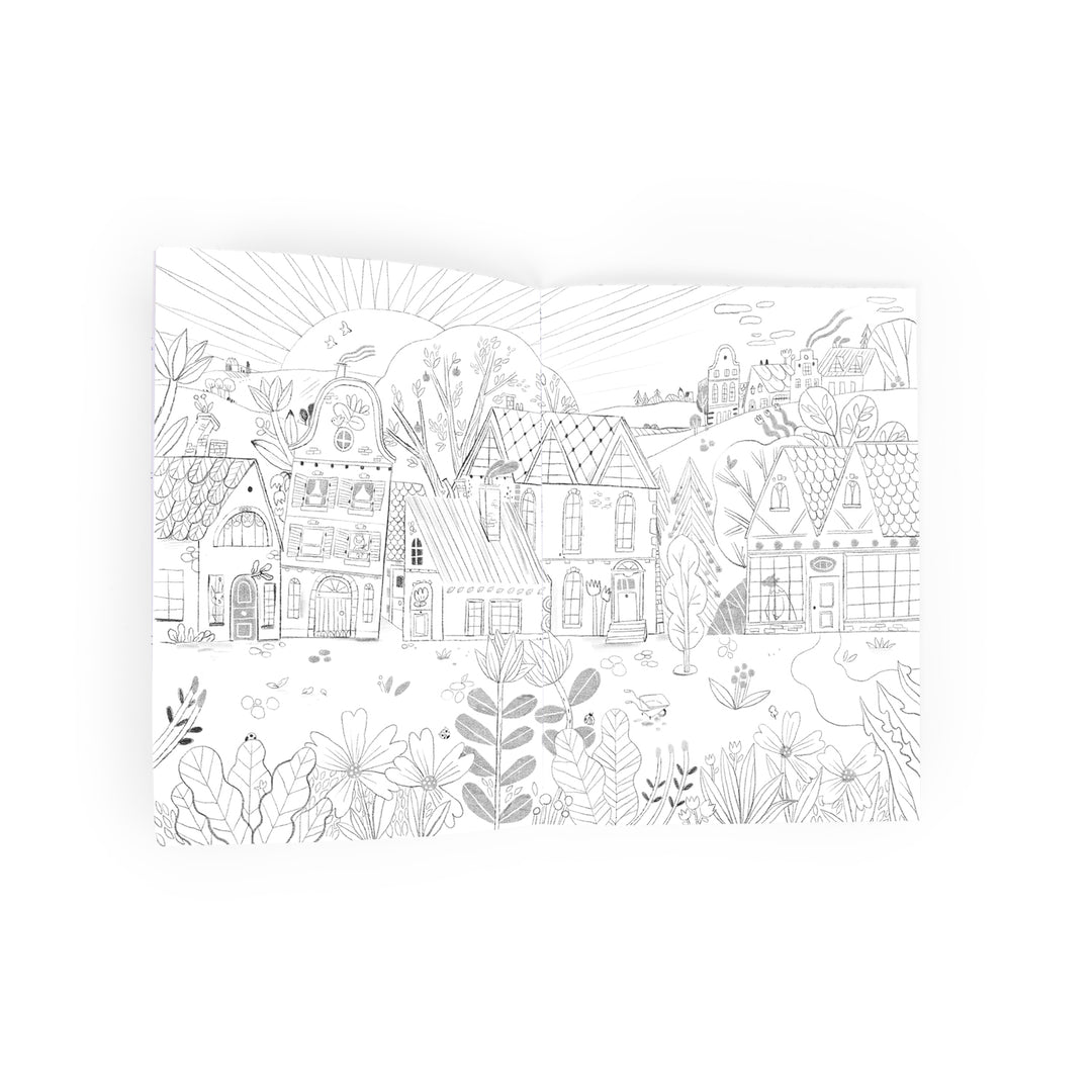 Moulin Roty Les Minouchkas Colouring Book