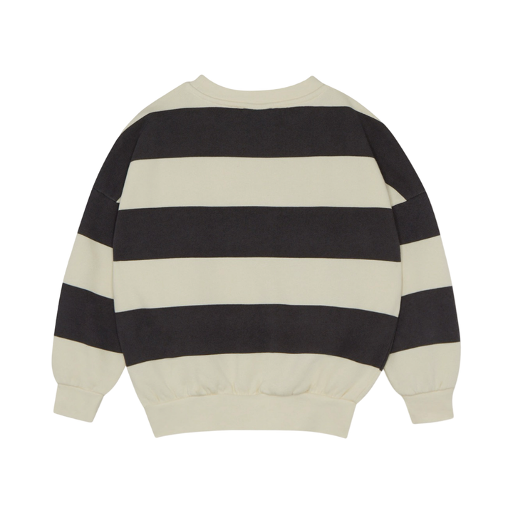 The Campamento Grey Striped Sweatshirt
