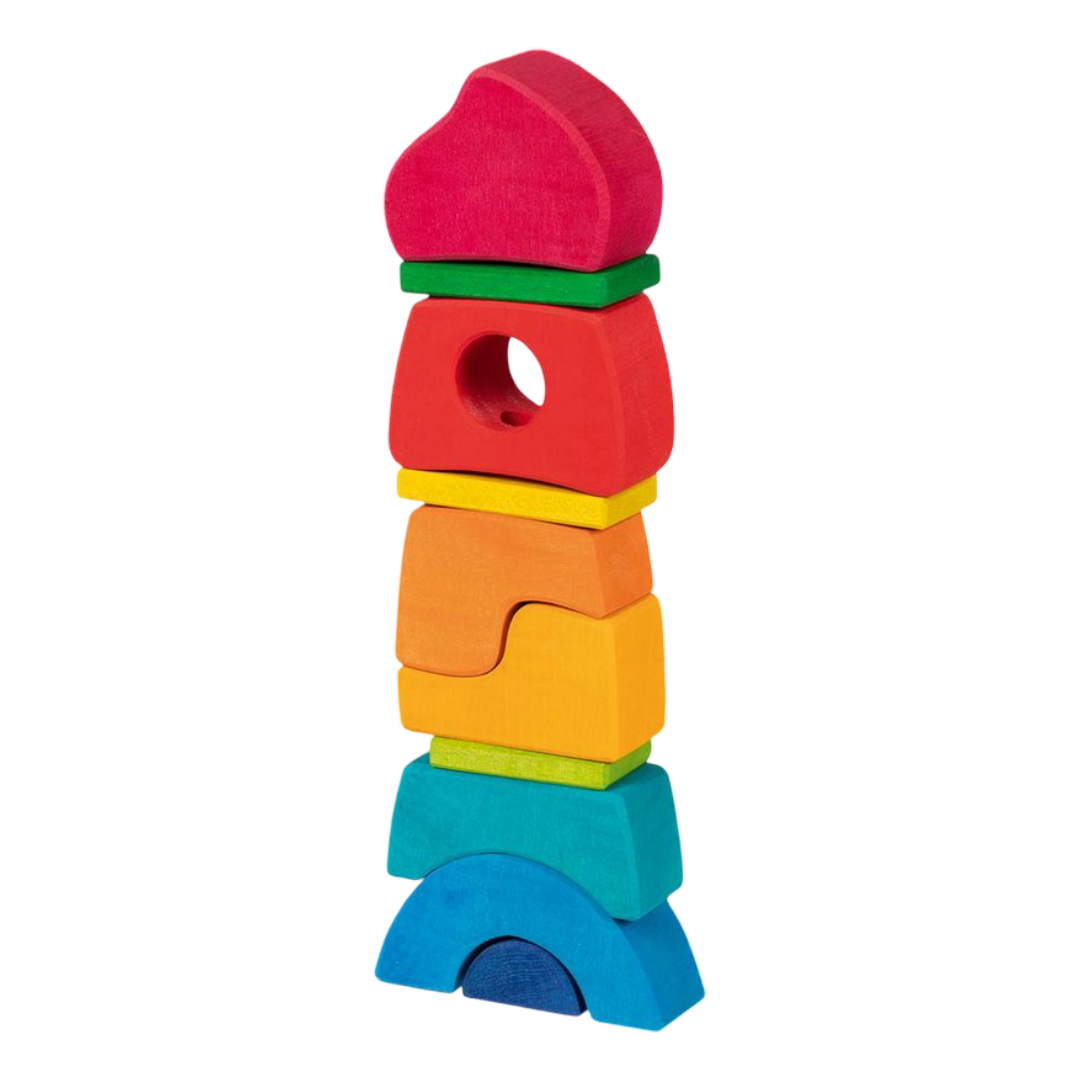 Wooden Stacking Castle