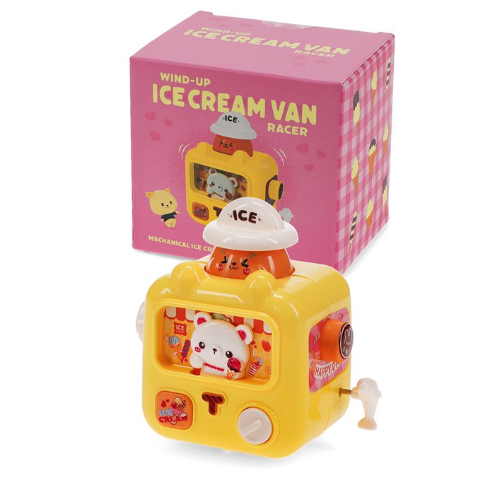 Wind-Up Ice Cream Van Racer